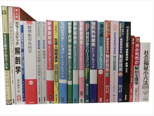 医学書･医学専門書、理学療法・作業療法・運動療法・リハビリテーション、解剖学の教科書・専門書の買取