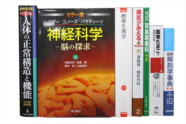 医学書･医学専門書、解剖学の教科書・専門書の買取