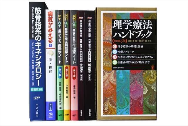 医学書･医学専門書、理学療法・作業療法・運動療法・リハビリテーションの教科書・専門書の買取