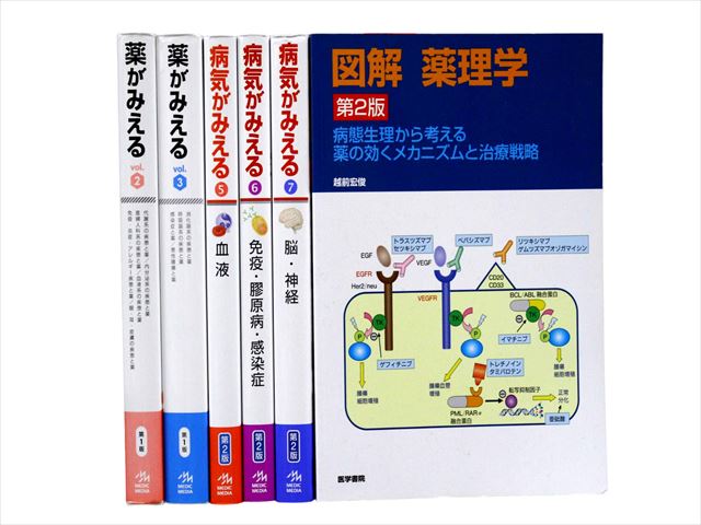医学書・医学専門書、薬学の教科書・専門書等の買取