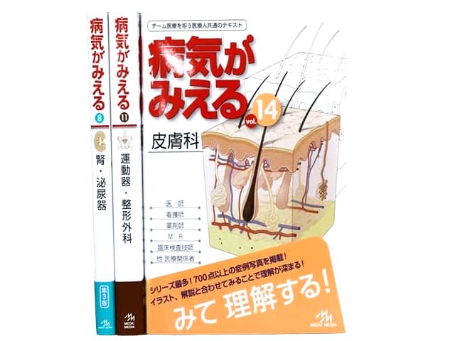 医学書・医学専門書、解剖学の教科書・専門書等の買取