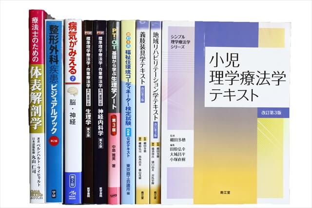 医学書・医学専門書、理学療法・作業療法・運動療法・リハビリテーションの教科書・専門書の買取