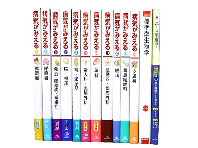 医学書・医学専門書、生物学の教科書・専門書等の買取