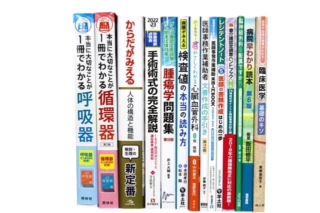 医学書・医学専門書、解剖学の教科書・専門書等の買取