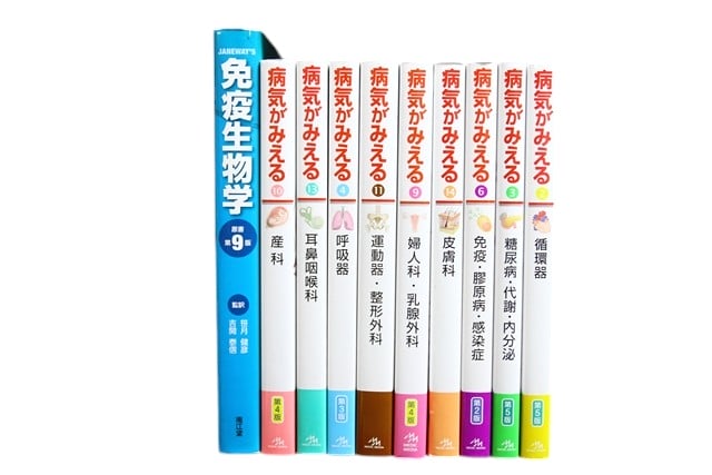 医学書・医学専門書、生物学の教科書・専門書等の買取