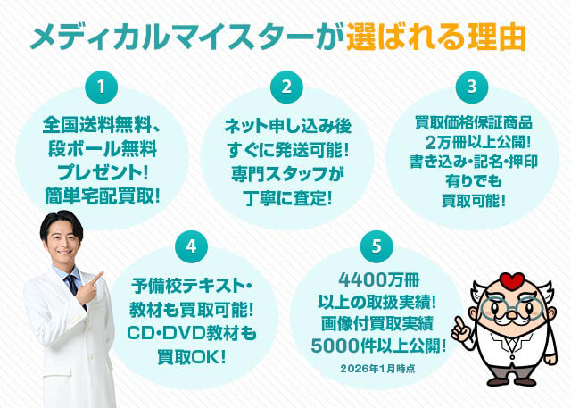 看護書・看護学の教科書・専門書・参考書の高価買取商品｜メディカル